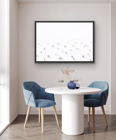 Golfistas 13, Pintura Figurativa, Arte Deportivo Original, Obra de Arte Golfista