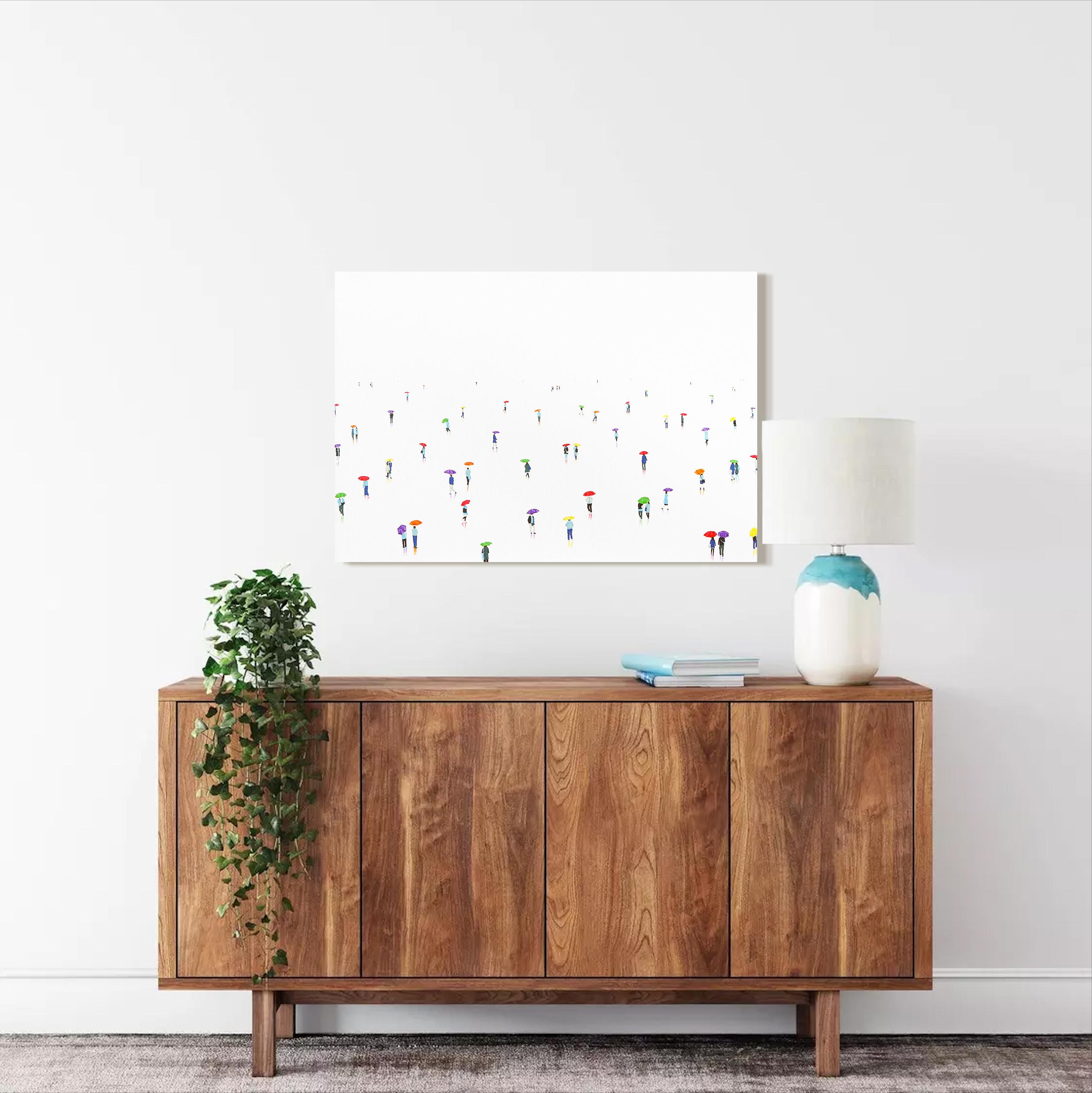 Rainbow 14 - Contemporary Painting by Stephanie Ho