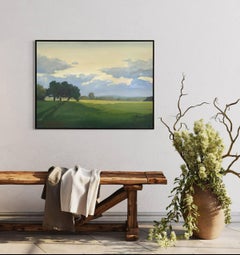 "Approaching Evening" Landscape Oil Painting