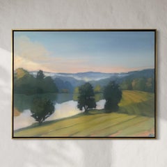 "Hidden Water" Landscape Oil Painting