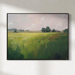 "Hit the Hay" Landscape Oil Painting