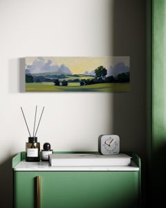 "The Hour of Soft Awakening" Landscape Oil Painting