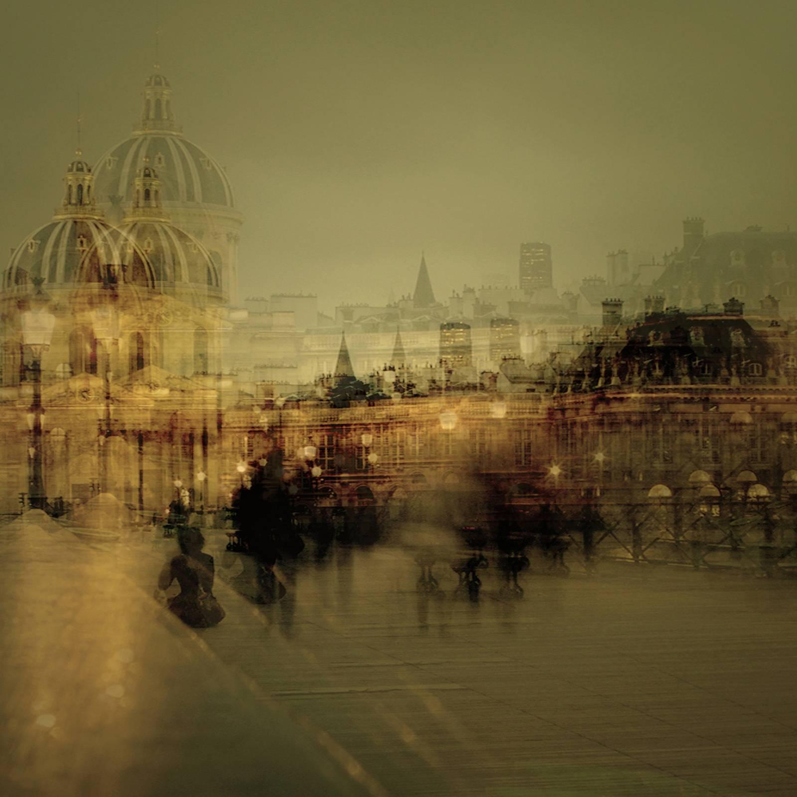 Stephanie Jung Abstract Photograph - Magic Paris II- semi abstract contemporary urban cityscape photograph