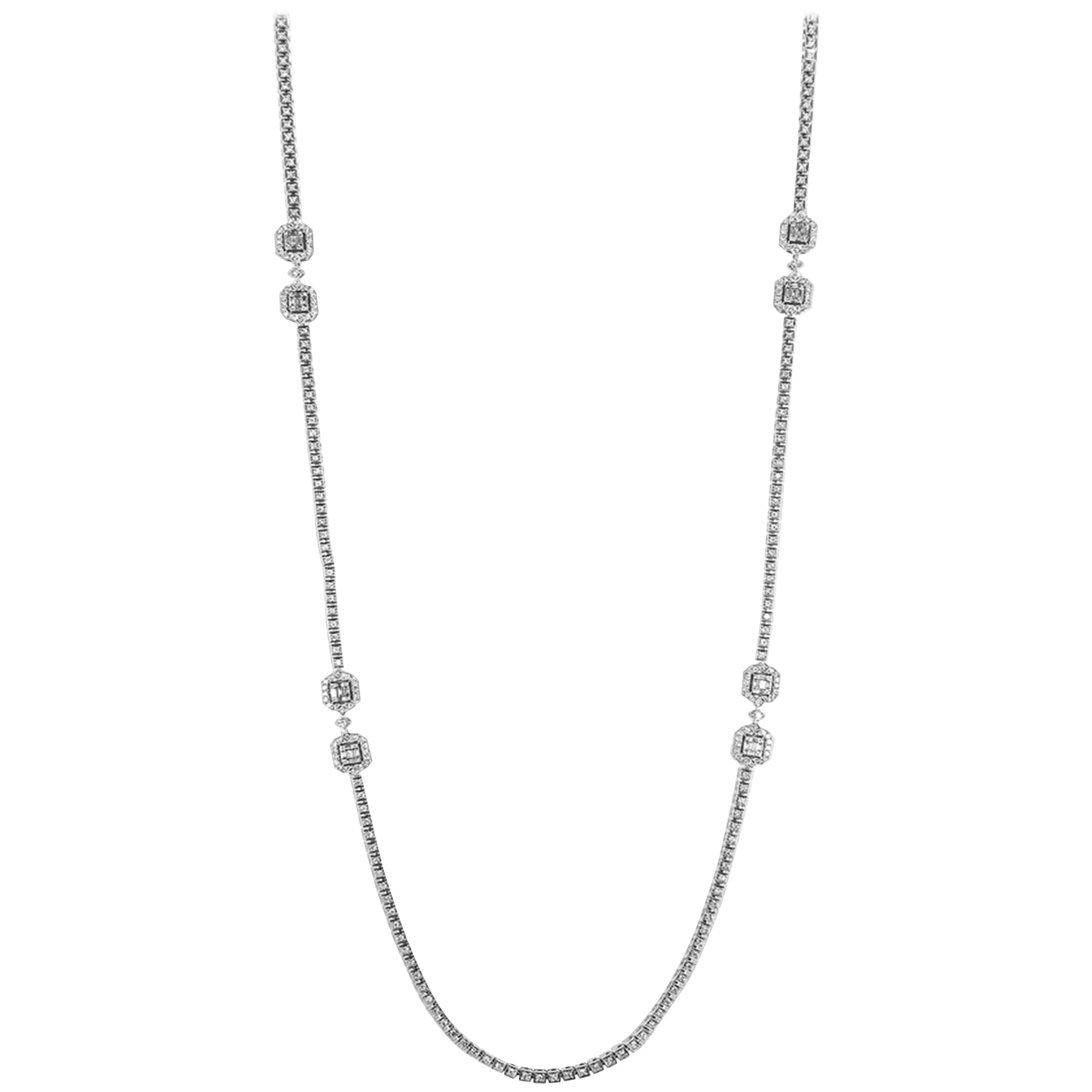 Stephanie Kantis 38.35 Carats Diamond Necklace For Sale