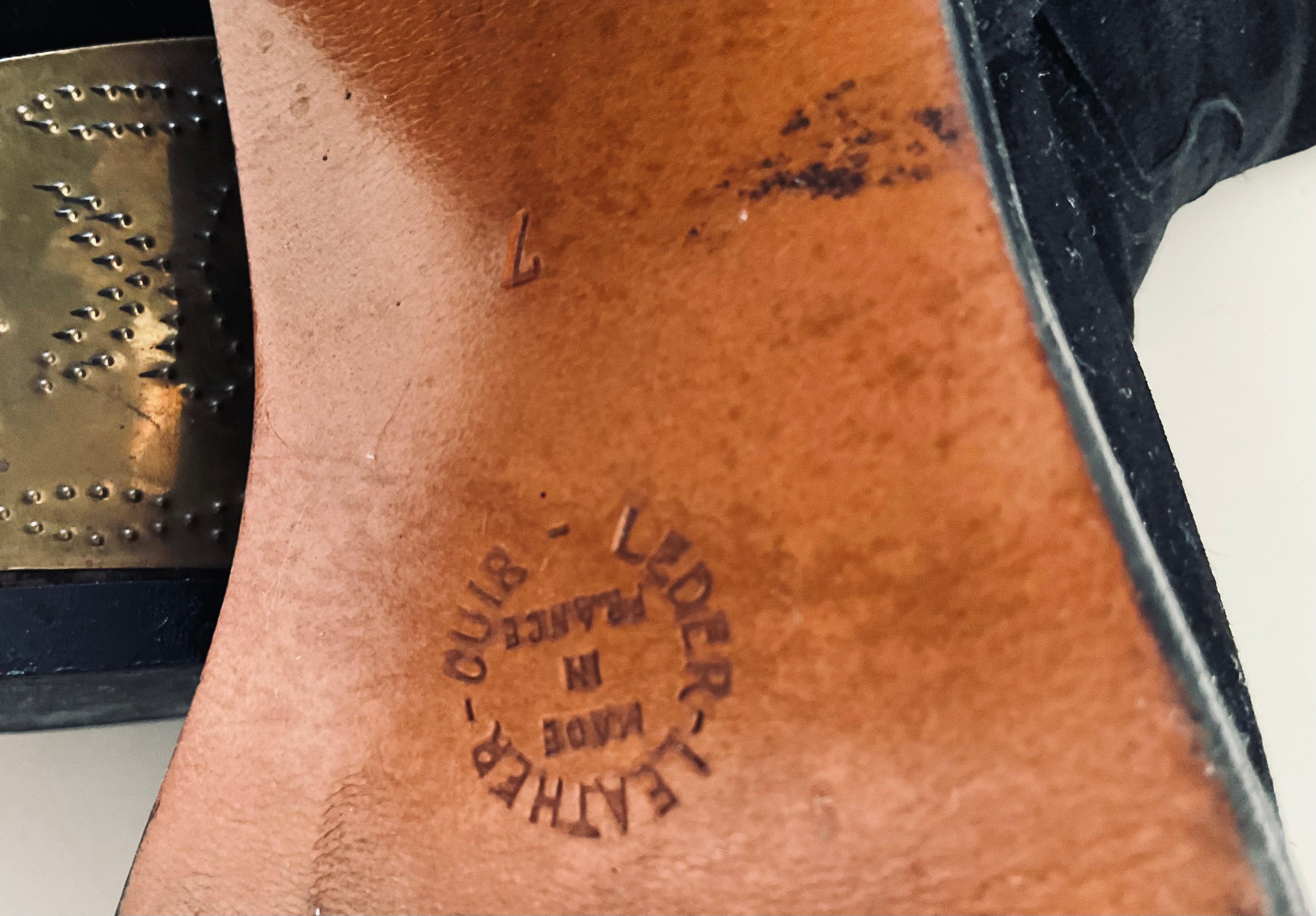 Stephanie Keller Botas de ante negro con borla Tacón icónico años 80 en venta 6