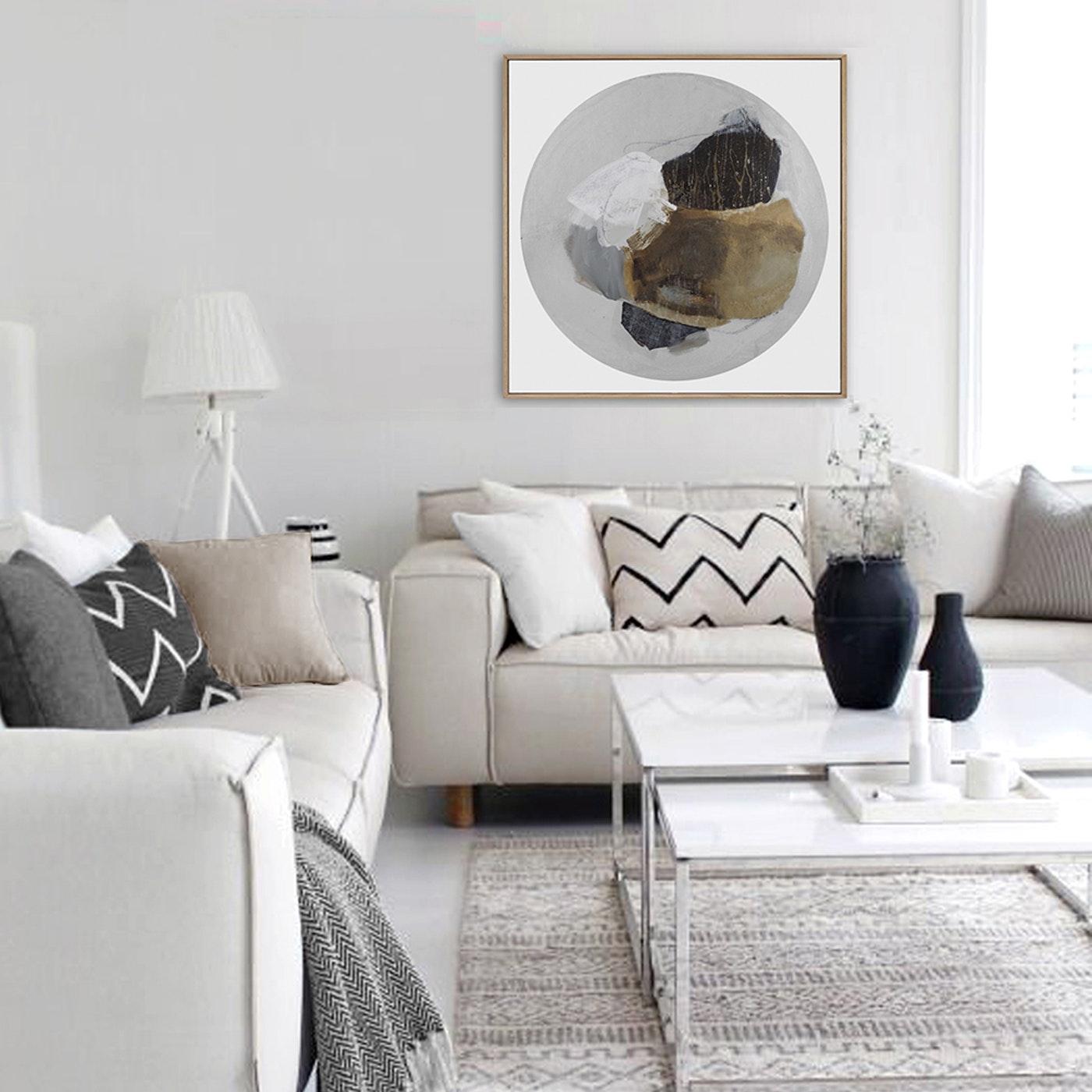 Samara (contemplative) - Painting by Stephanie Laine