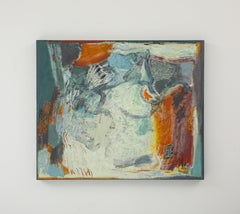 Stephanie Massaux "Vacilación" Pintura abstracta contemporánea, 2025