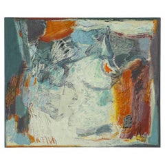 Stephanie Massaux "Vacilación" Pintura abstracta contemporánea, 2025