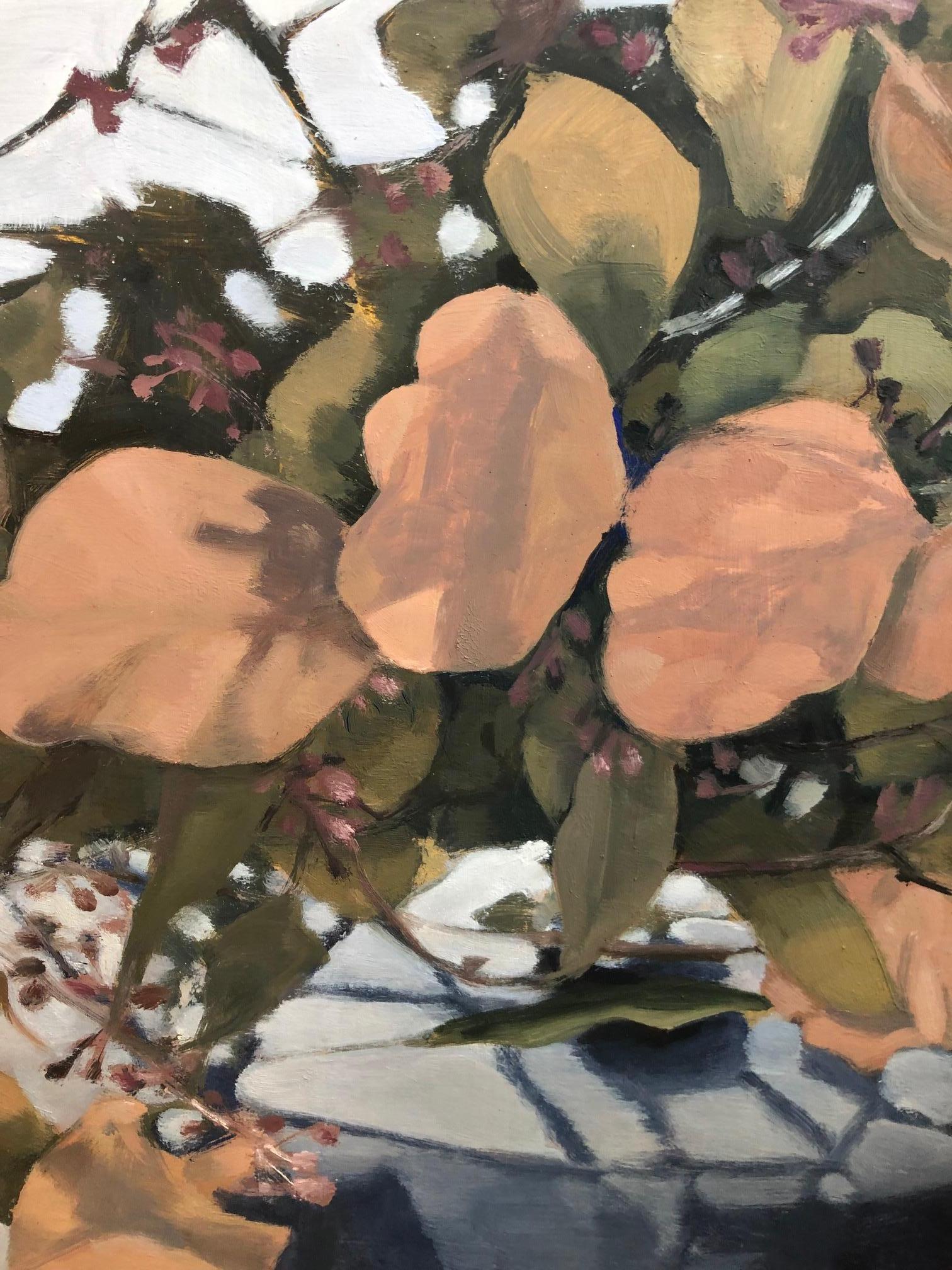 how to paint eucalyptus leaves