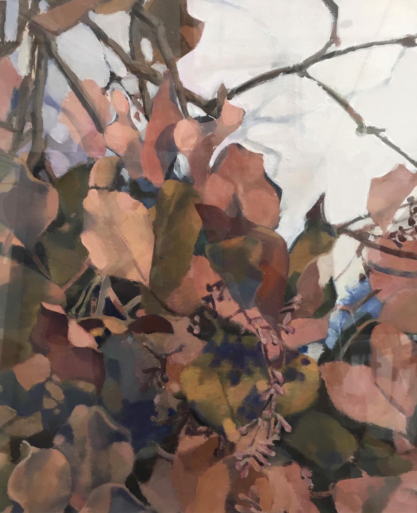Stephanie Peek Still-Life Painting - Leaves