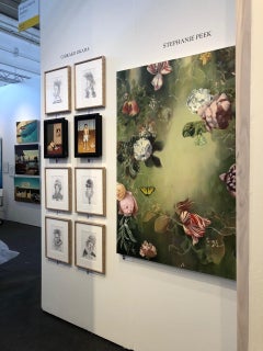 Lumière de printemps / Huile sur toile - fleurs et lumières contemporaines