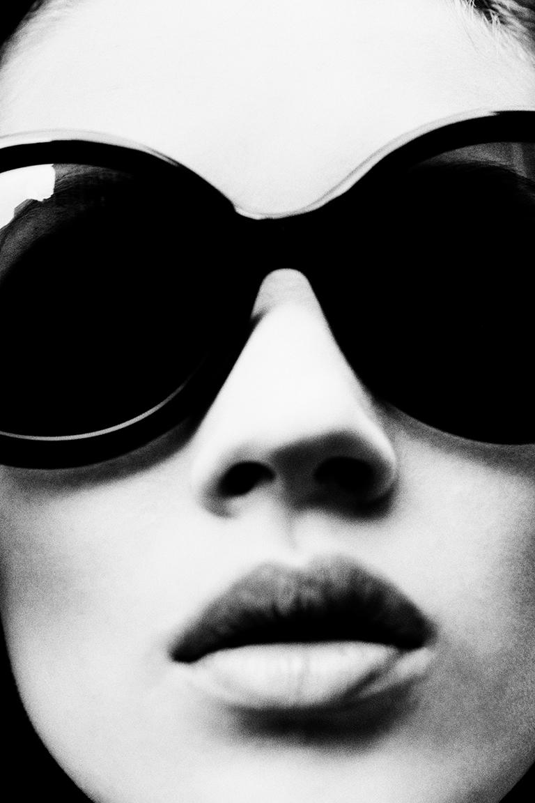 Stephanie Pfriender Stylander Black and White Photograph - Kate Moss, The Face, Harper’s Bazaar Uomo, New York