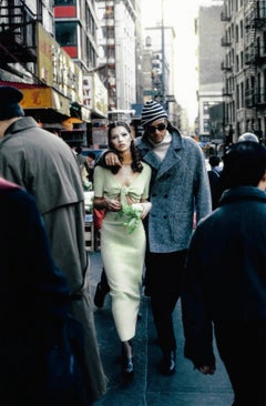 te Moss y Marcus Schenkenberg (Visiones) Harper's Bazaar italiano Nueva York