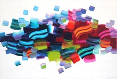 Flow 26 - Colorful Large Artwork