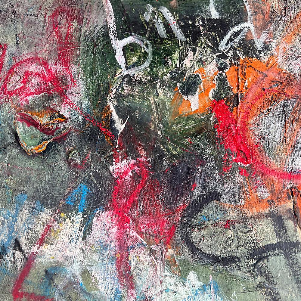Série Echo : Graffiti - acrylique sur toile en vente 2