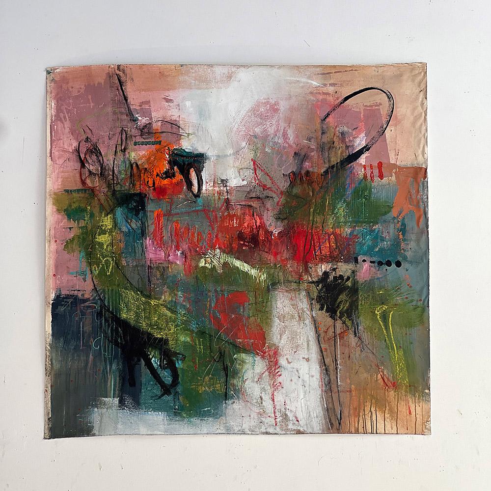 Montreat Series: Untitled #4- acrylic on canvas - Painting by Stephanie Visser 