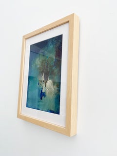 "Querencia "- oil on paper, framed