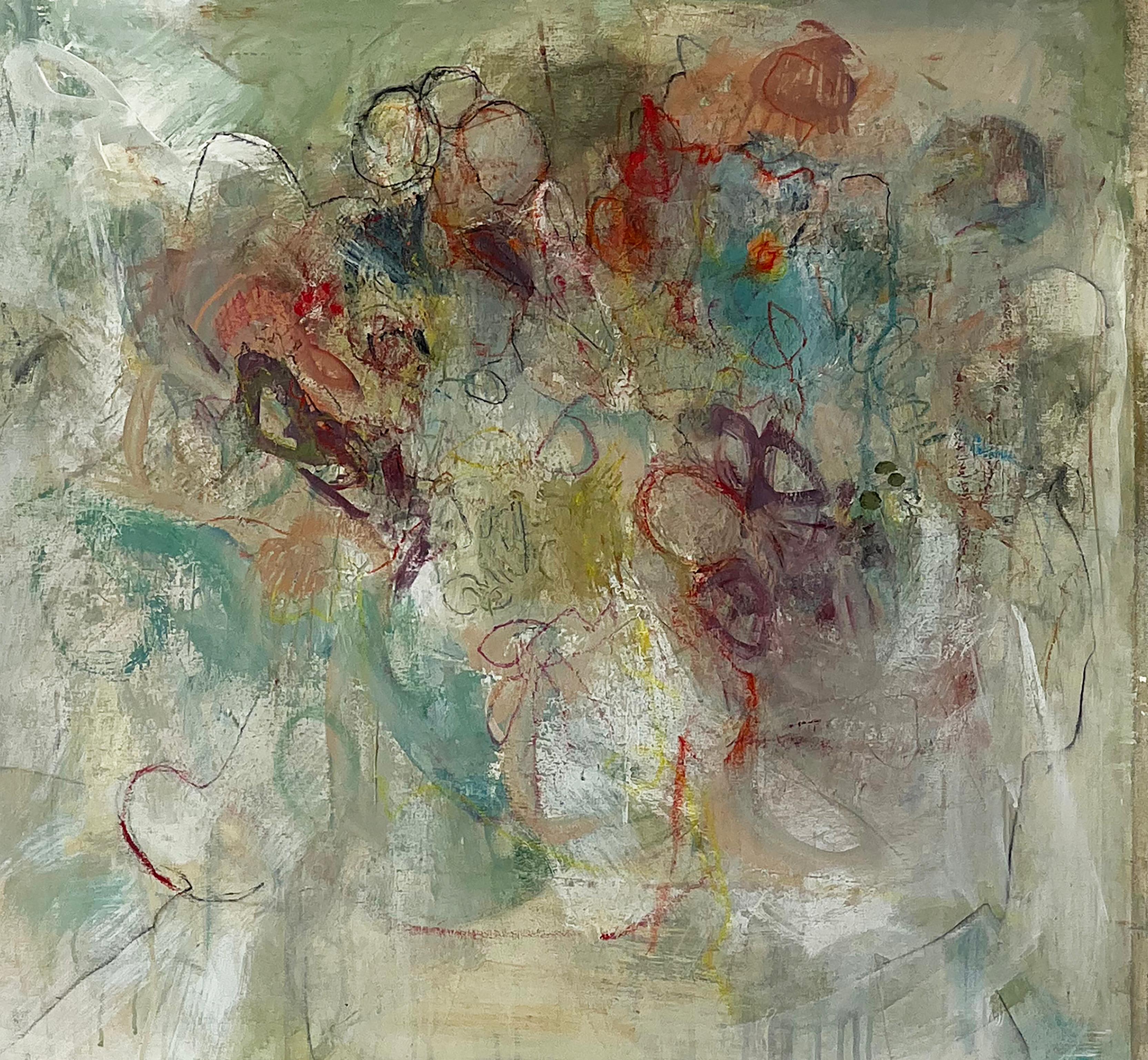 Stephanie Visser  Abstract Painting - Untitled #10- acrylic on canvas