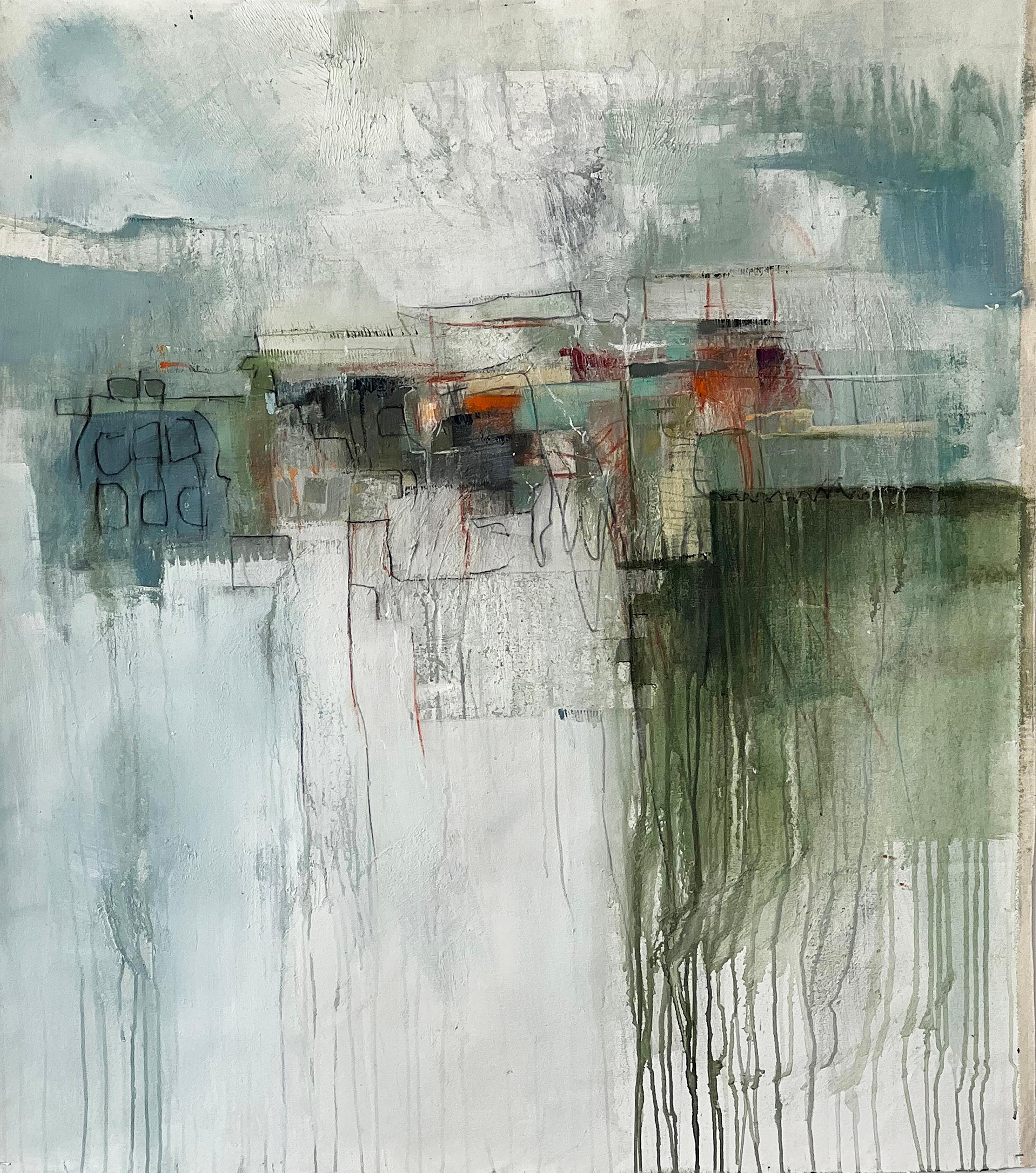 Stephanie Visser  Abstract Painting - Untitled #13- acrylic on canvas