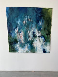 Echo-Serie: Still-Wasserreflexionen – Acryl auf Leinwand