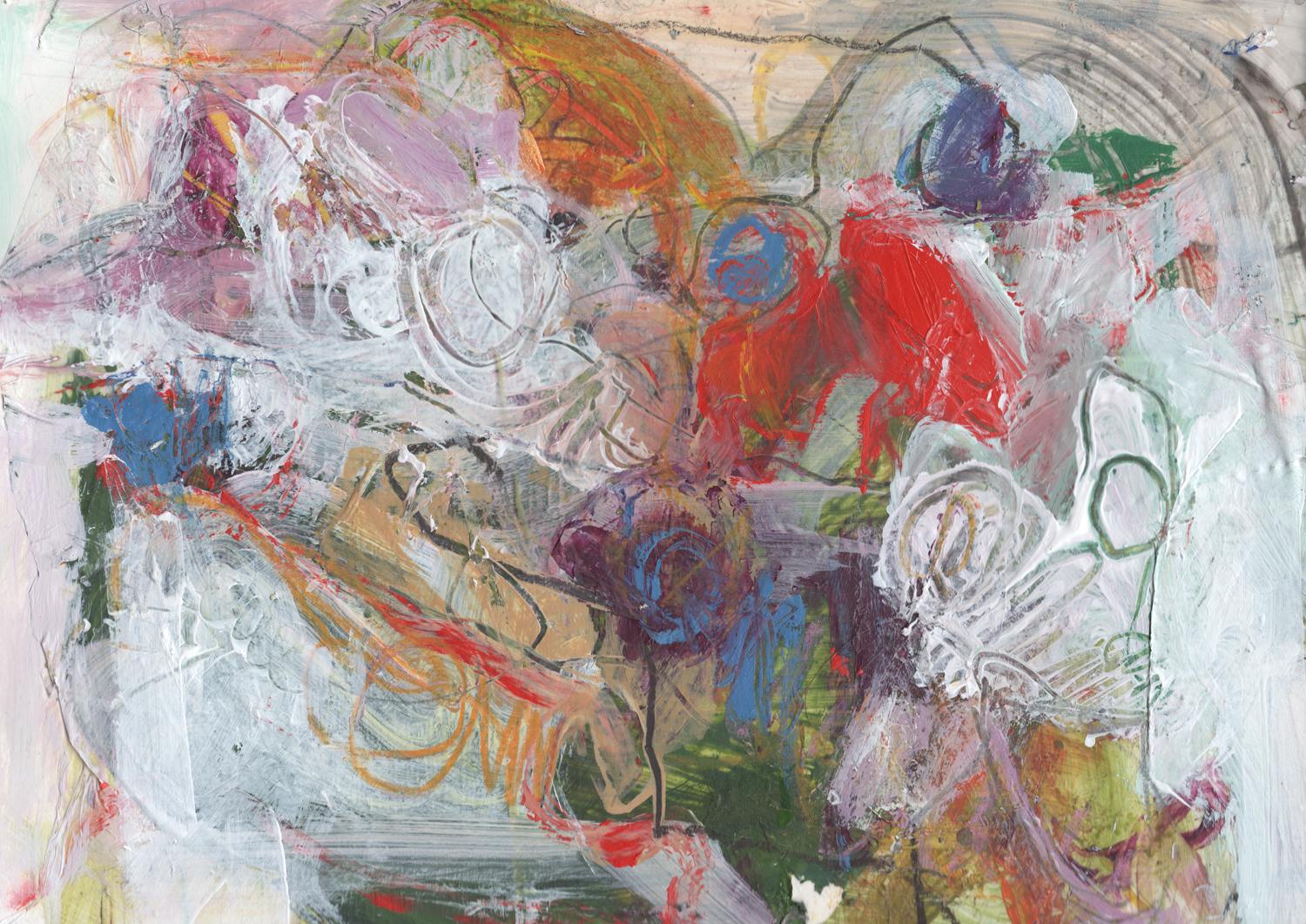 Stephanie Visser  Abstract Painting – Ohne Titel Nr. 13