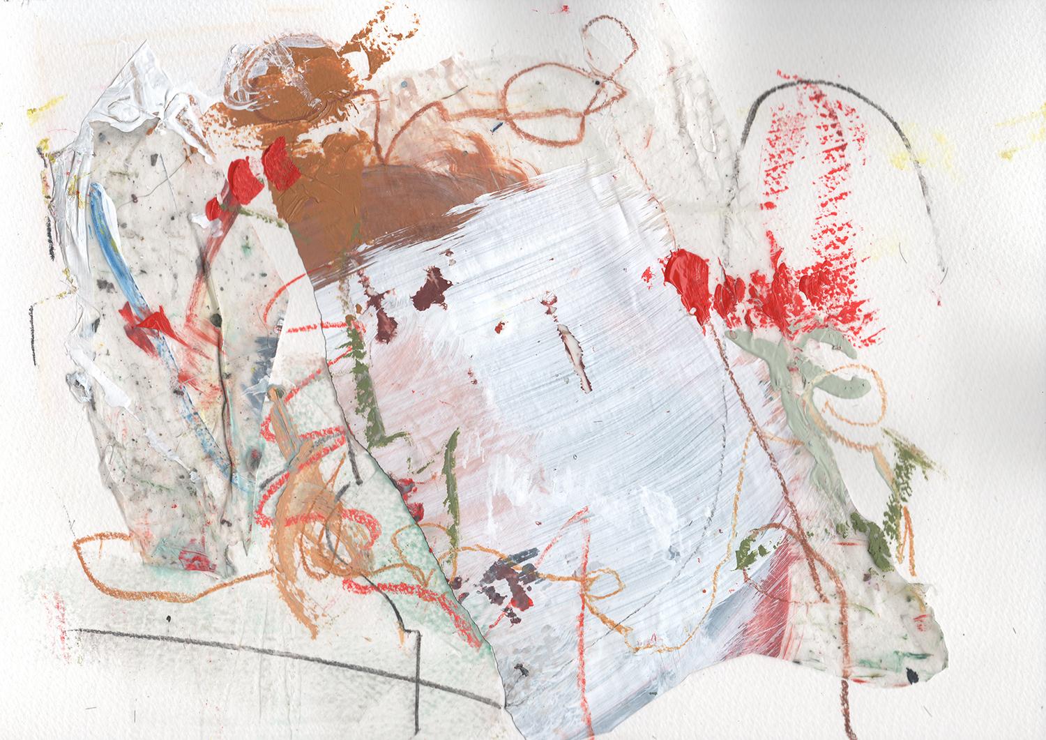 Unbetitelt Nr. 5 – Mixed Media Art von Stephanie Visser 