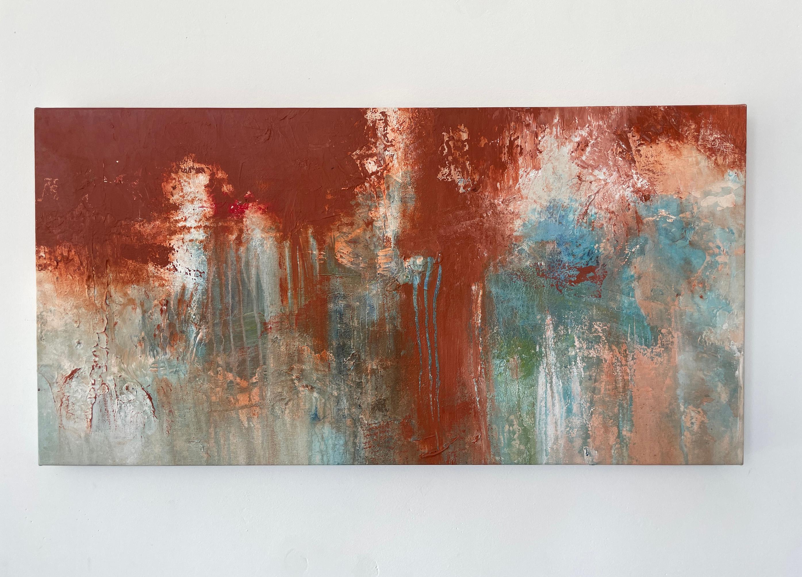 Water and Light, Untitled #4- acrylic on canvas - Painting by Stephanie Visser 