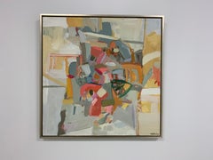 “ Breakfast Table”. Abstract Oil Painting by S. Wheeler