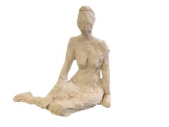 " Mademoiselle "   clay sculpture by Stephanie Wheeler