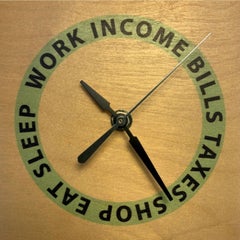 Stephen Anderson, Life Cycles Series: Work Income Bill Taxes Shop Eat Sleep