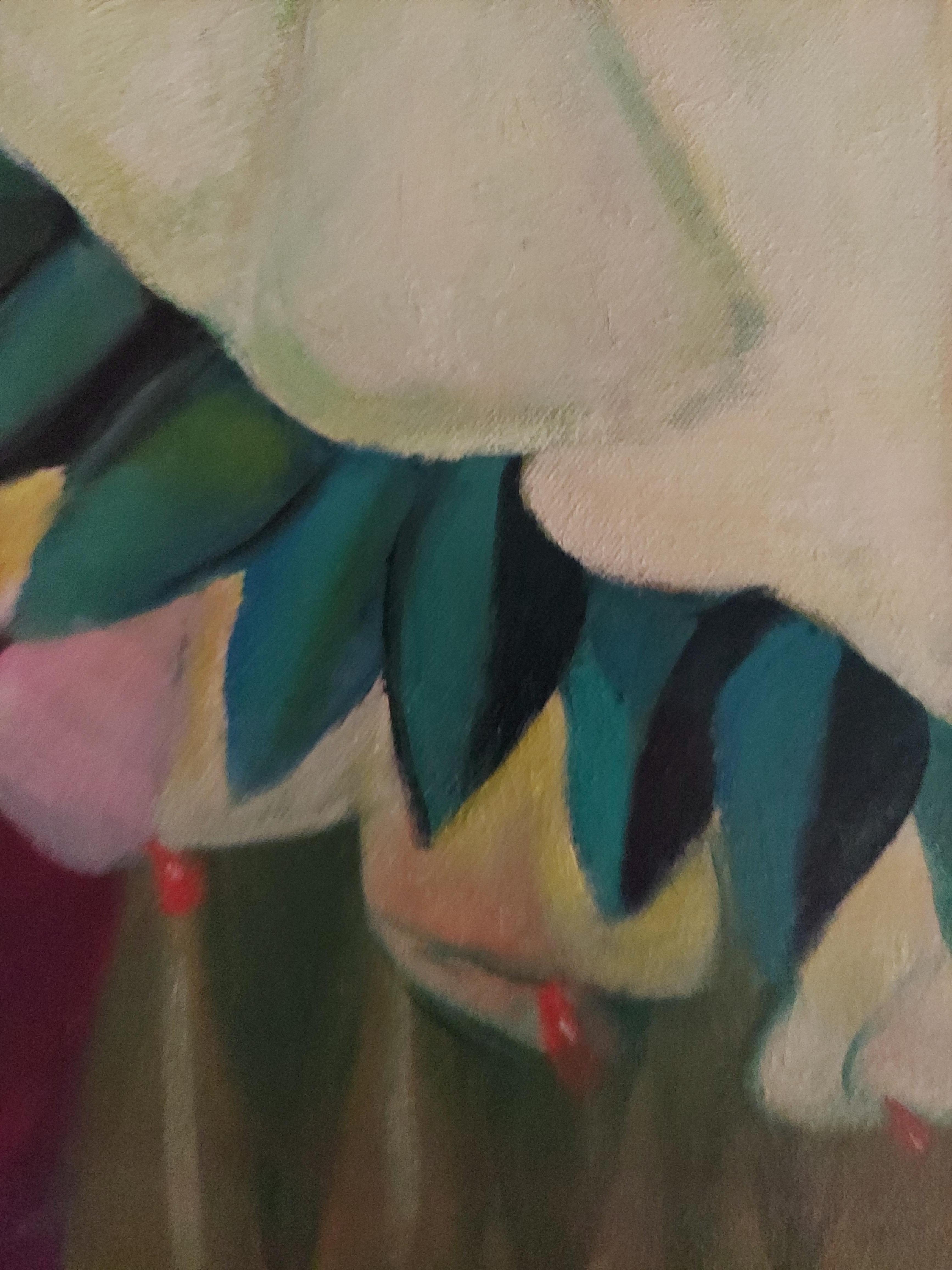 la sala de la bruja (salotto dello stregone), interno surrealista, verde, uccello, nudo in vendita 2