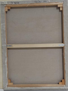 Pink Mirror two women with masks bedroom dresser  flowers warm red and yellows