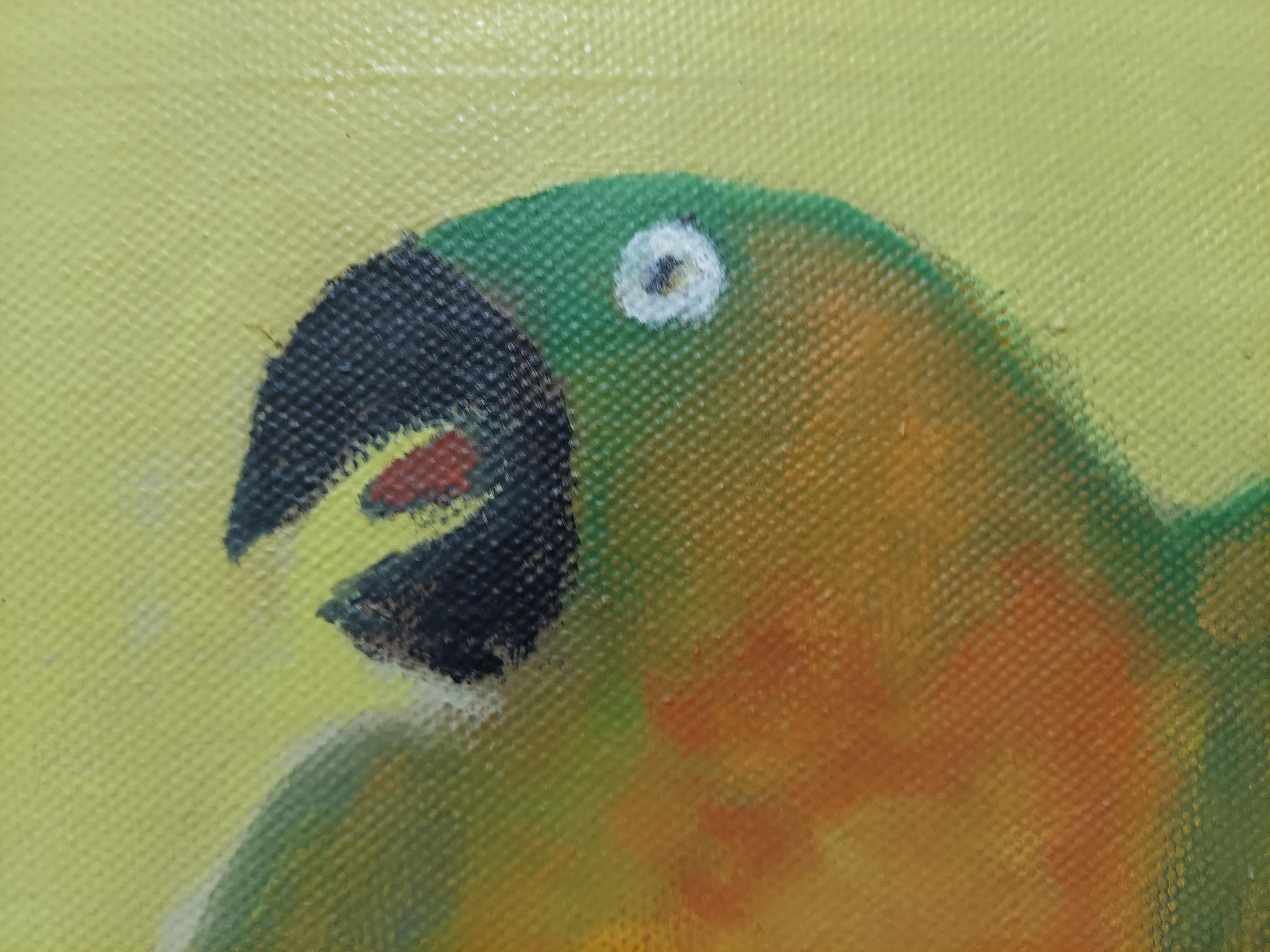 Olio recente su tela di lino montato su pannello di legno cullato, firmato e datato sul retro. Fa parte di una serie in corso dell'artista che osserva con umorismo gli esseri umani e i loro animali domestici.
SU Stephen Basso

Gli originalissimi