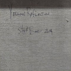 Yellow Reflection woman in yellow gown mirror peacock and children images