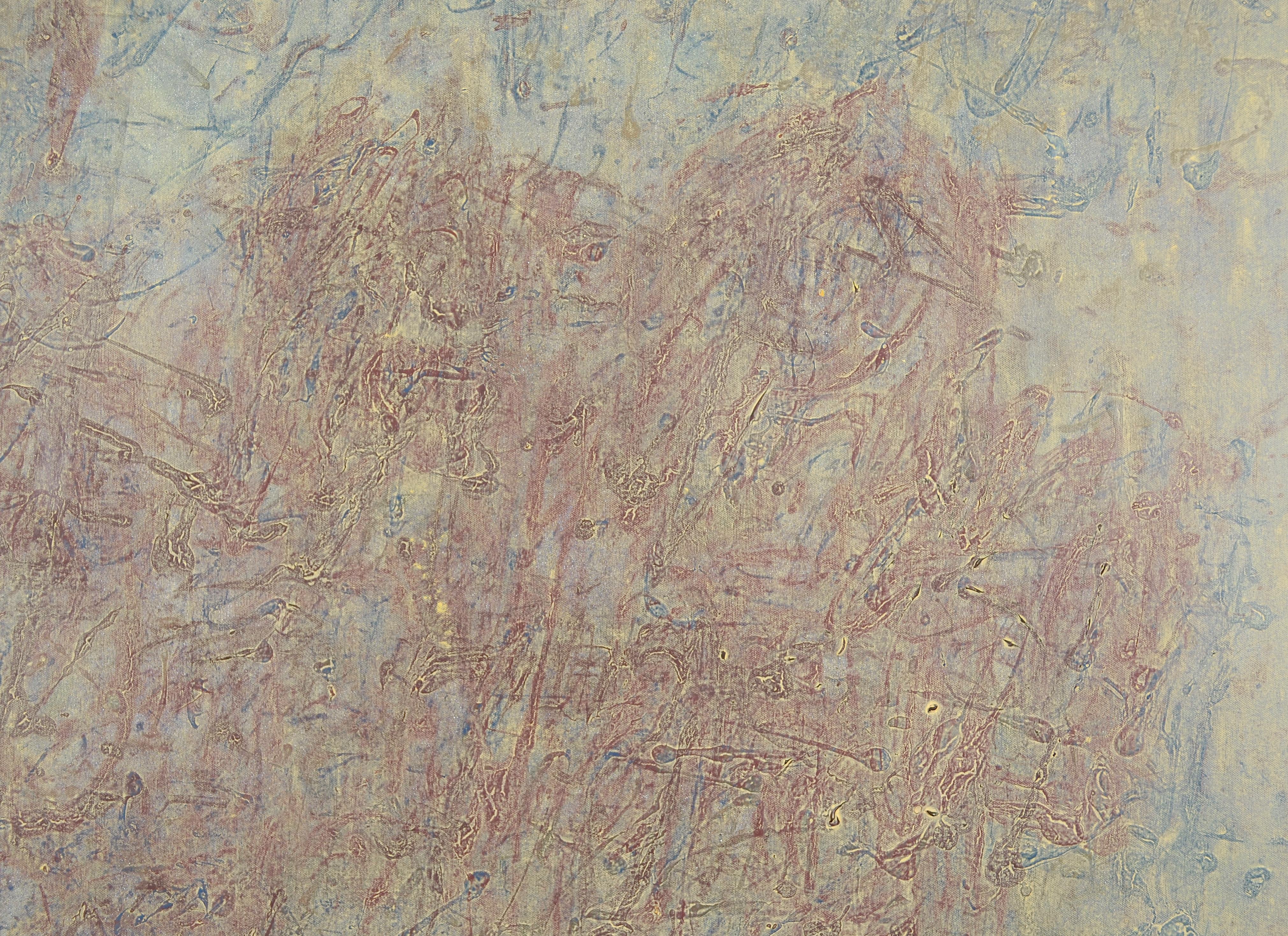 An der Wurzel des Unglücks ziehen (Abstrakt), Painting, von Stephen Battle