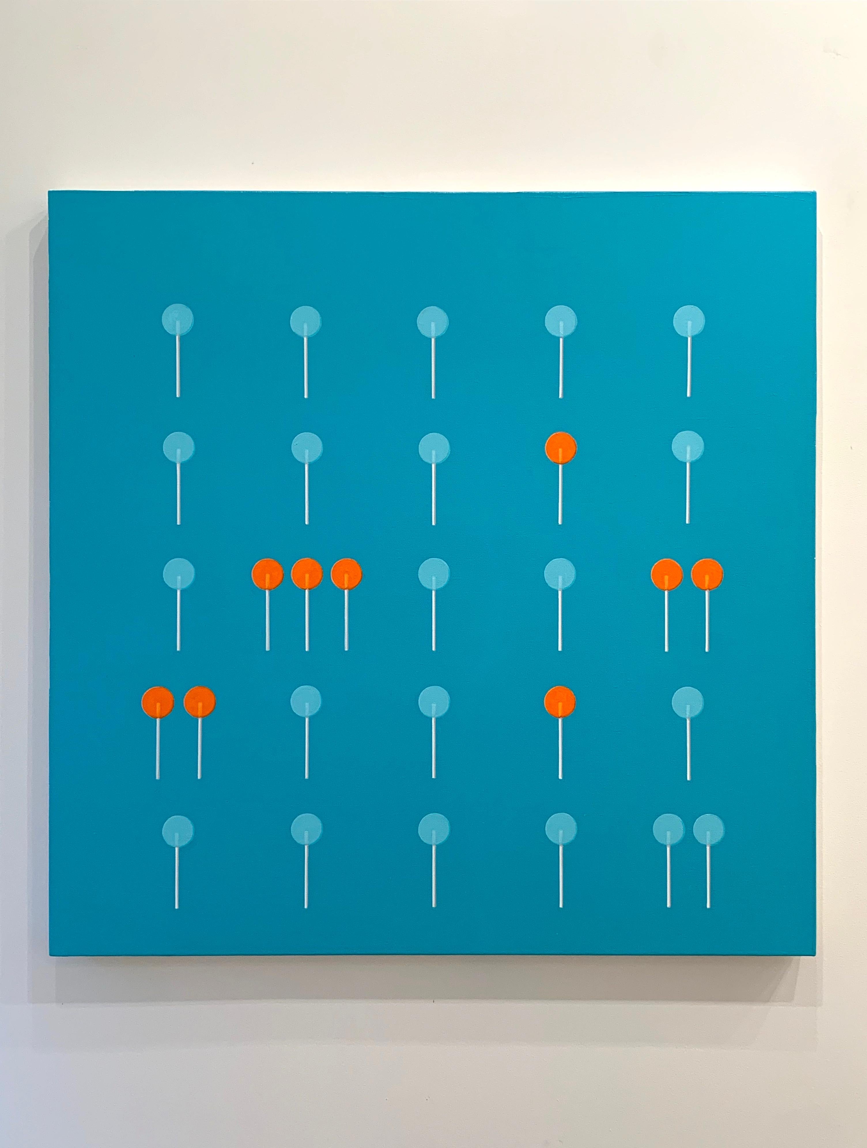 Stephen Bezas Figurative Painting - Lollipops