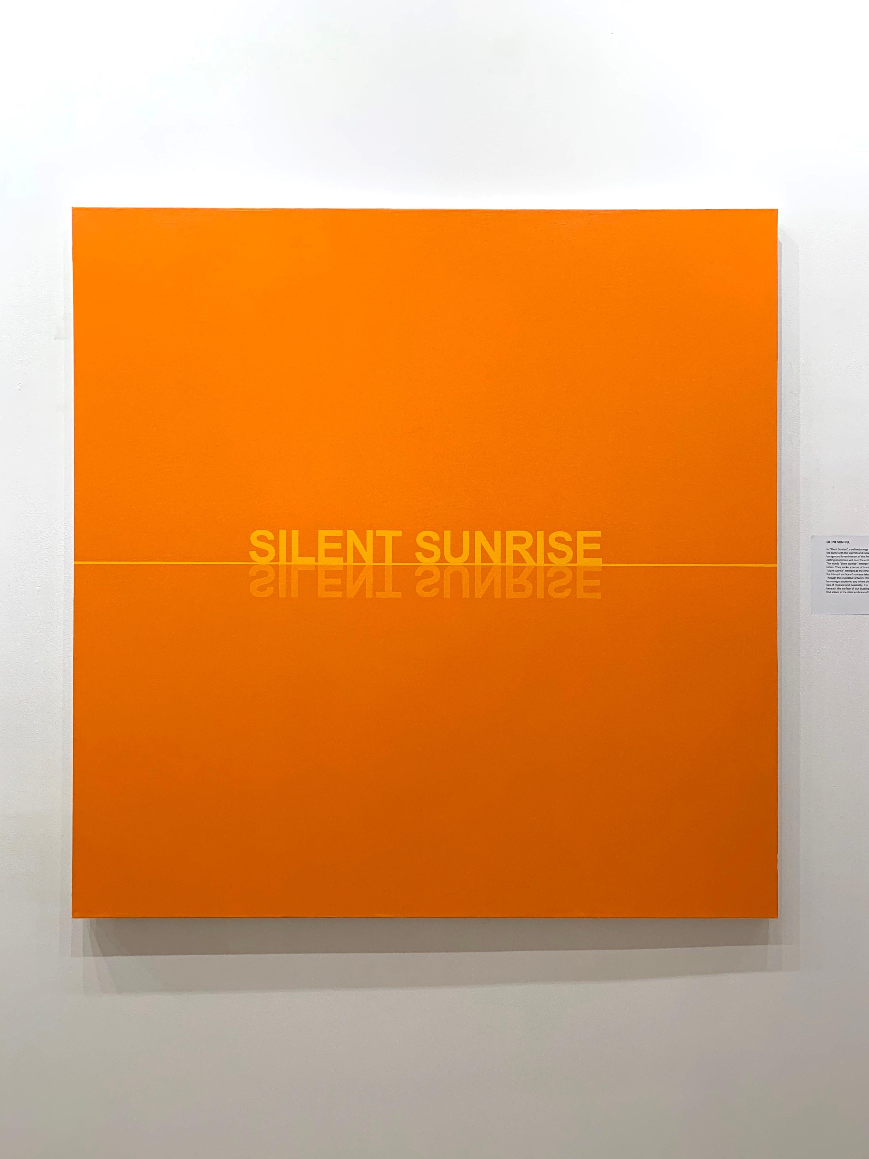SILENT SUNRISE - Painting by Stephen Bezas