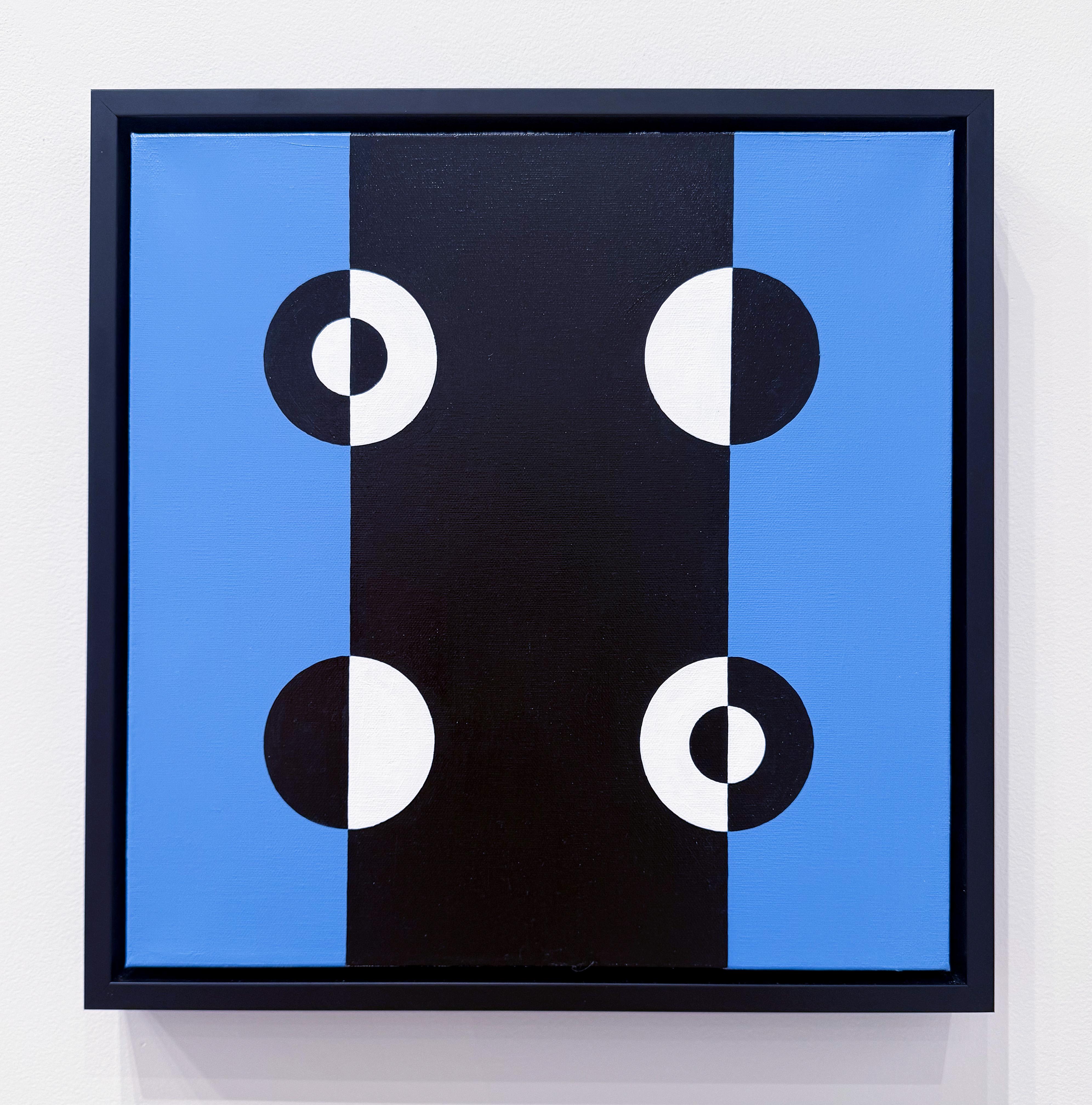 Stephen Bezas Abstract Painting - SPLIT 2 Section Study