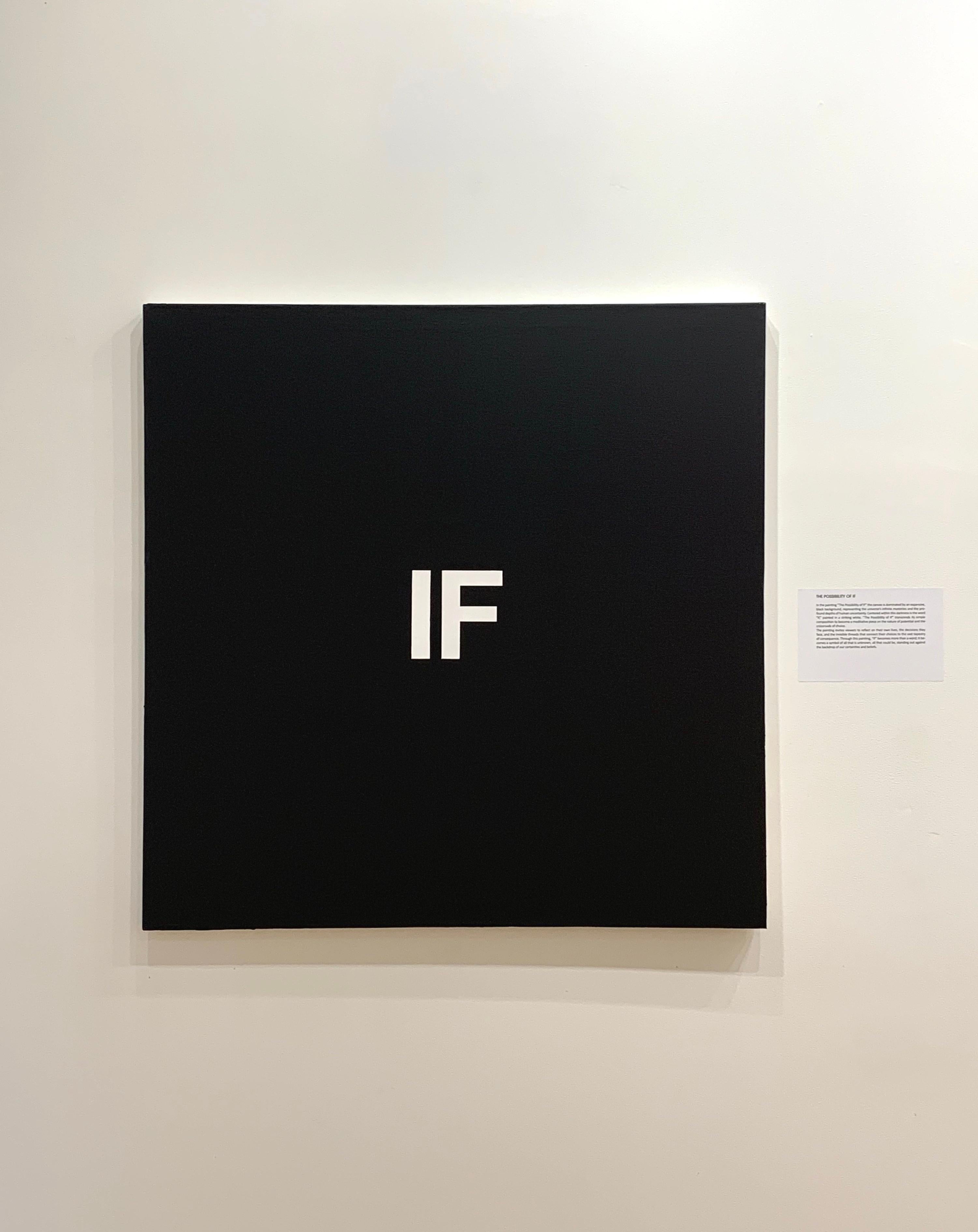 THE POSSIBILITY OF IF - Painting by Stephen Bezas