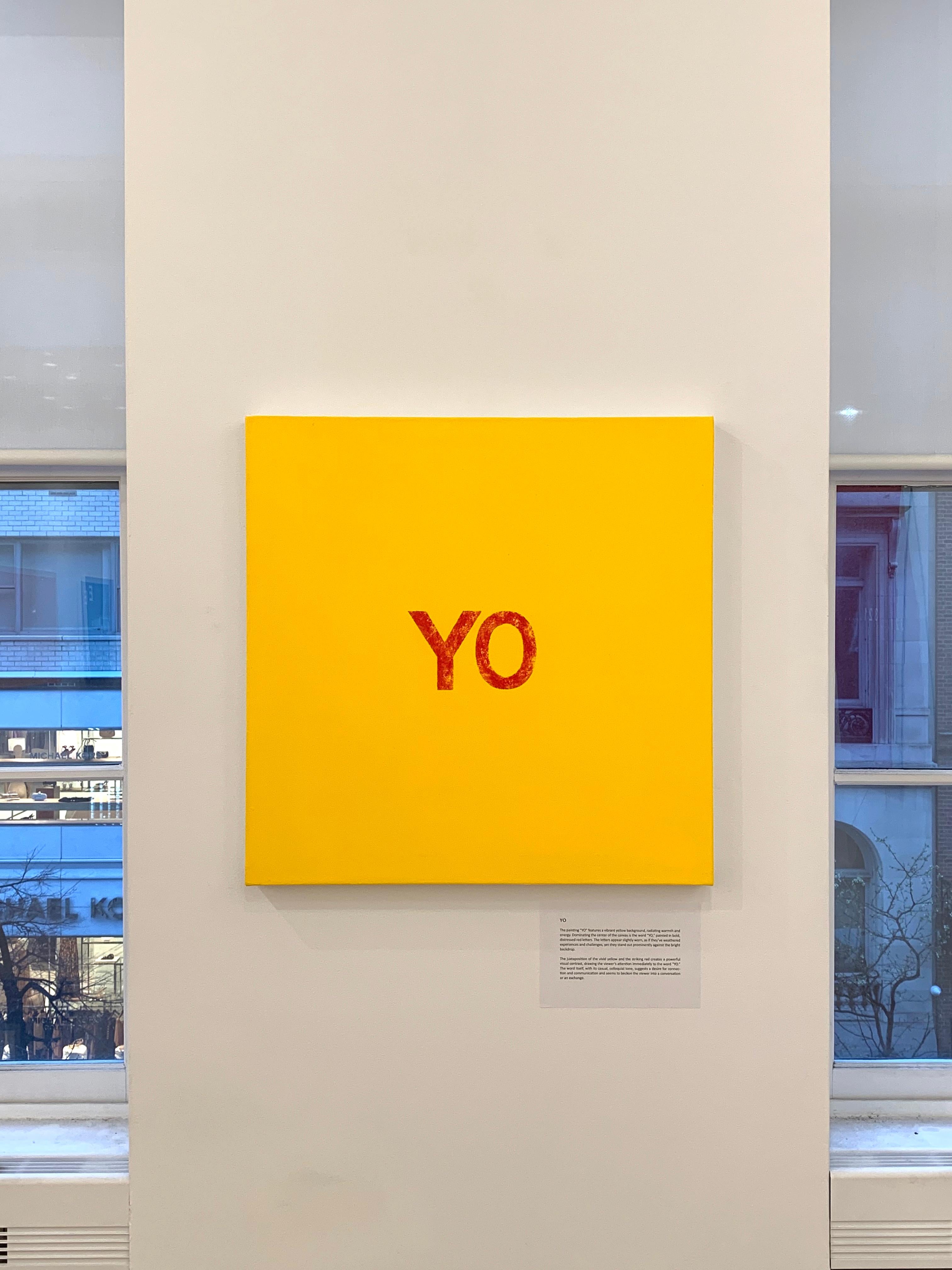 YO - Painting by Stephen Bezas