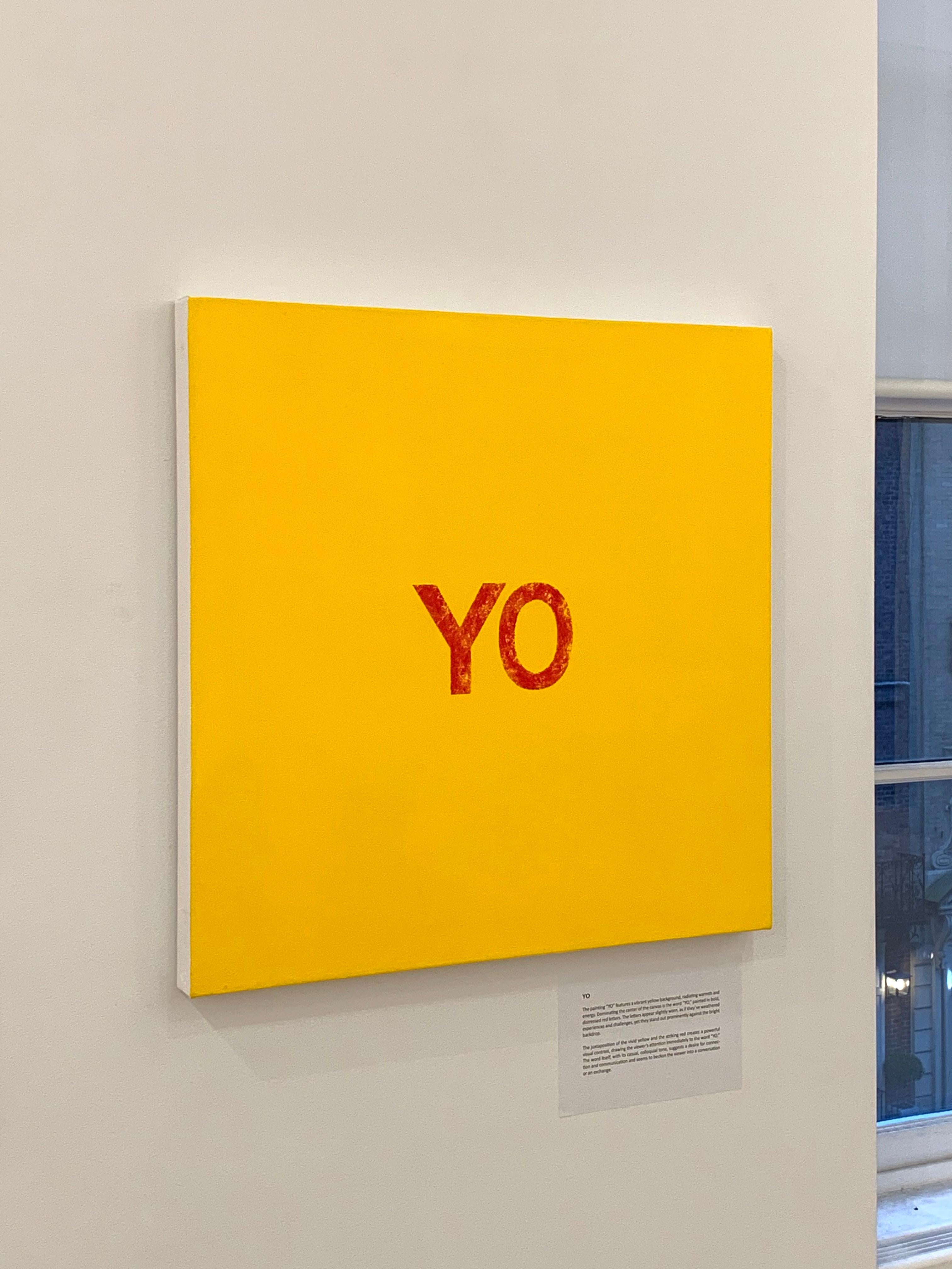 YO - Conceptual Painting by Stephen Bezas