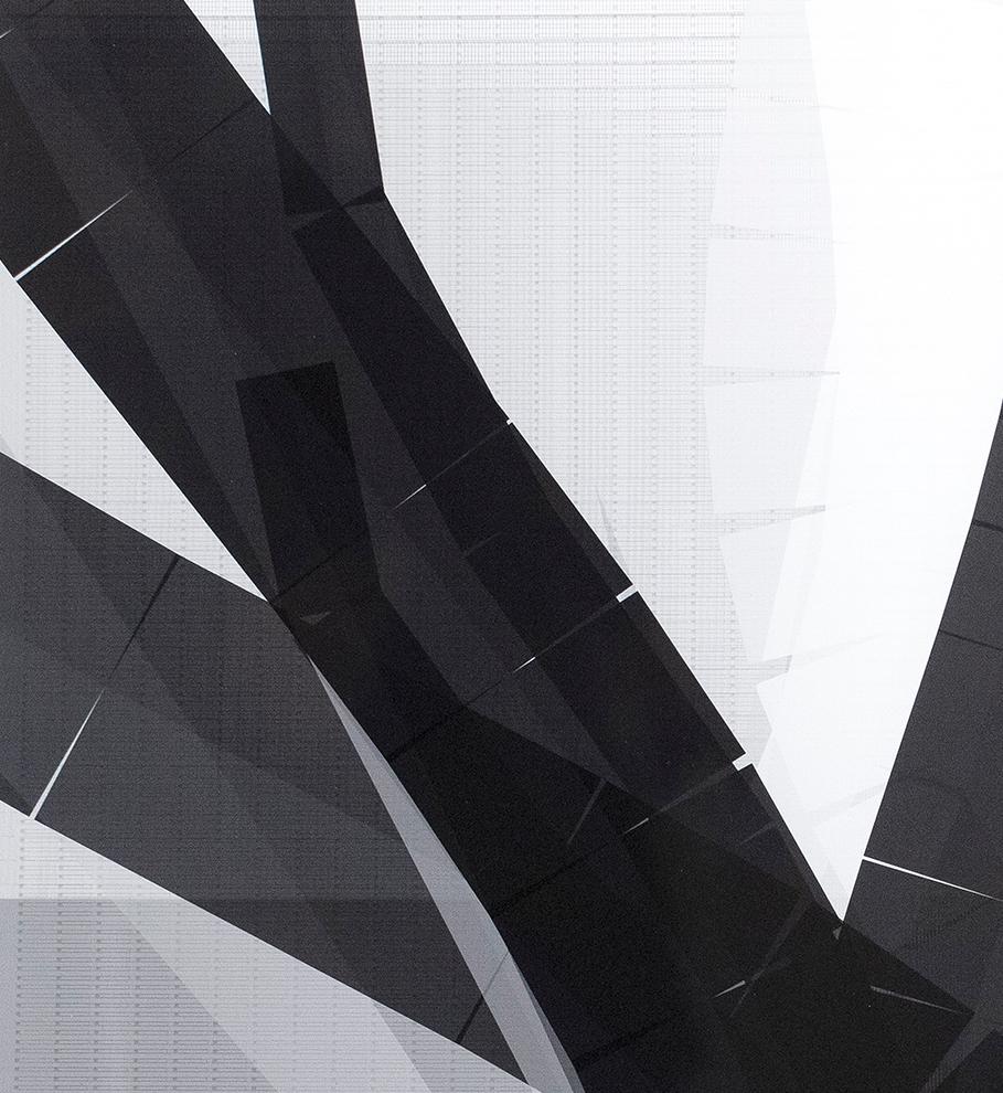 Last Minute Shopping #2, digital print, archival paper, generative art - Print by Stephen Boyd