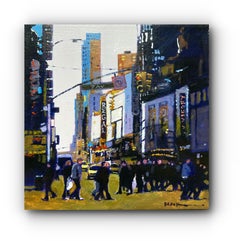 New York, New York (Downtown Manhattan Oil Painting)