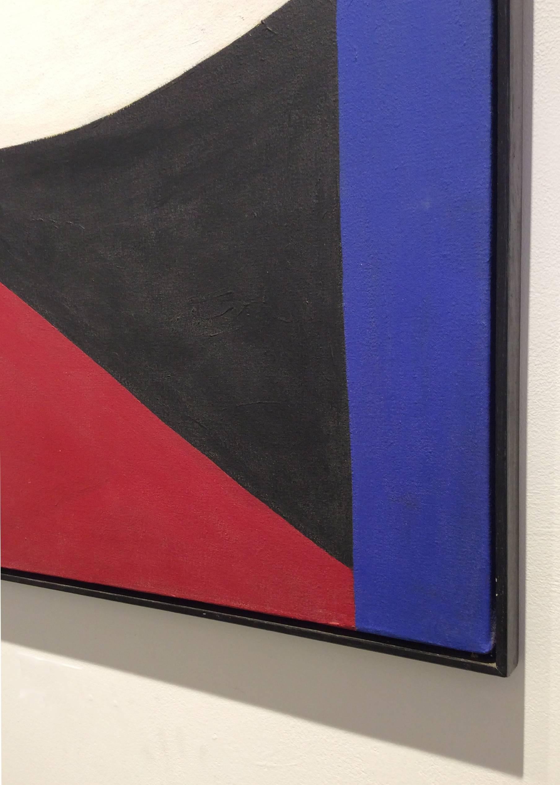 primary color square painting