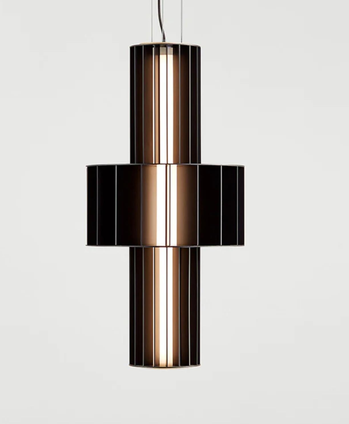 Stephen Burks Babel T ME Negro Mate  Lámpara Suspendida Para Parachilna en Nuevo estado para la venta en Barcelona, Barcelona