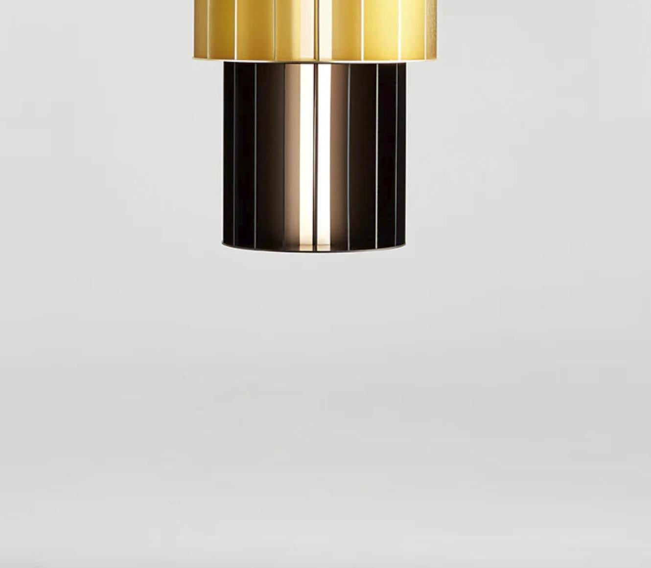 Mid-Century Modern Stephen Burks Babel T Me Custom Suspended Lamp For Parachilna For Sale