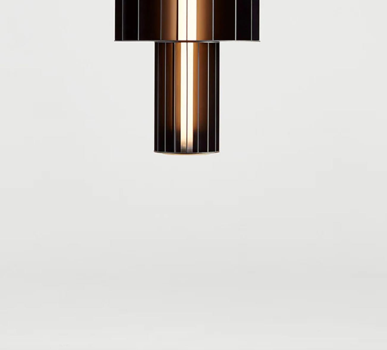 Stephen Burks Babel T PE Black Suspended Lamp For Parachilna In condizioni Nuovo in vendita a Barcelona, Barcelona