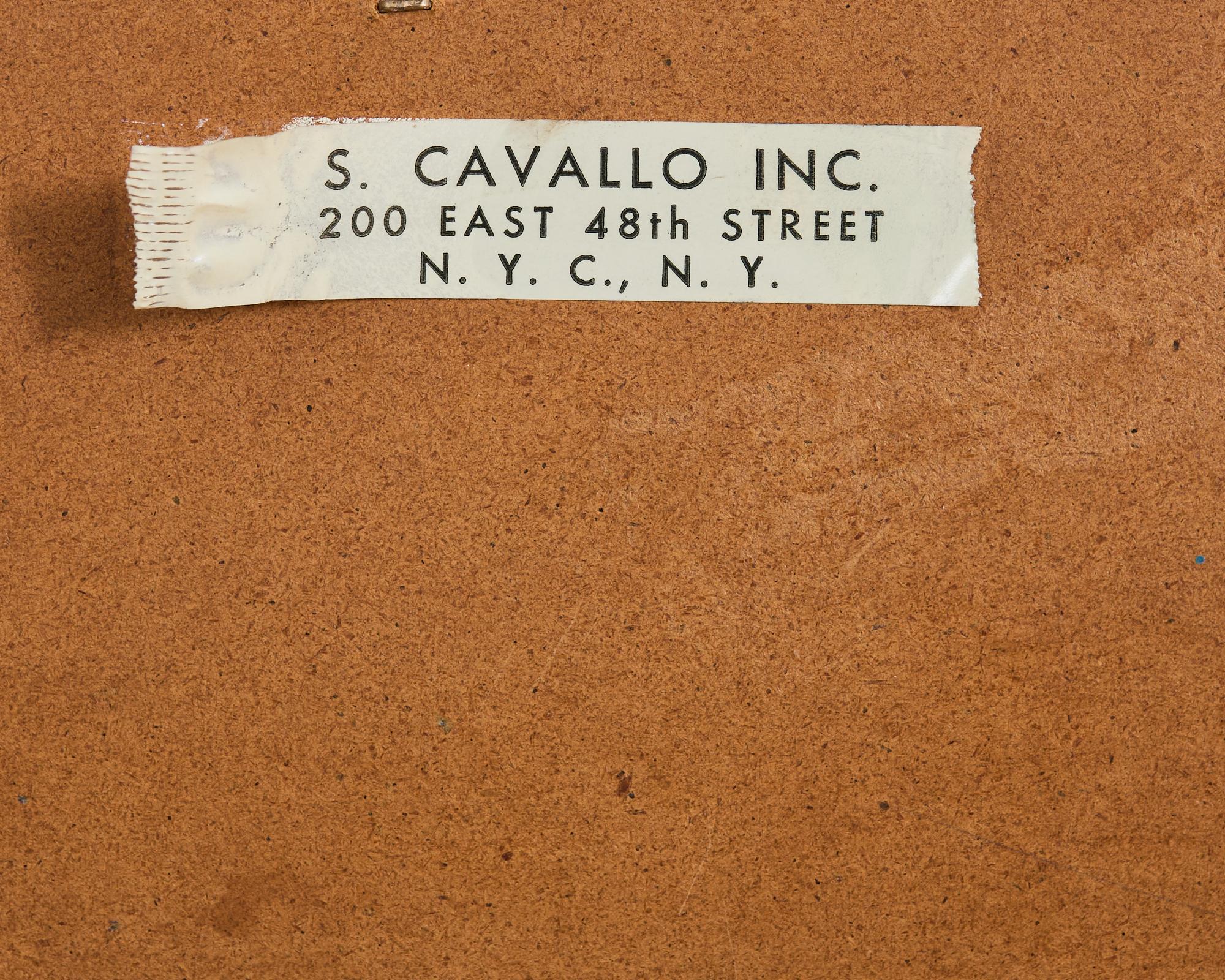 20th Century Stephen Cavallo Louis XVI Style Carved Wall Mirror For Sale