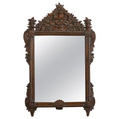 Stephen Cavallo Louis XVI Style Carved Wall Mirror