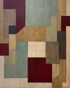40x32x2 in. Abstract Contemporary Oil Painting cp